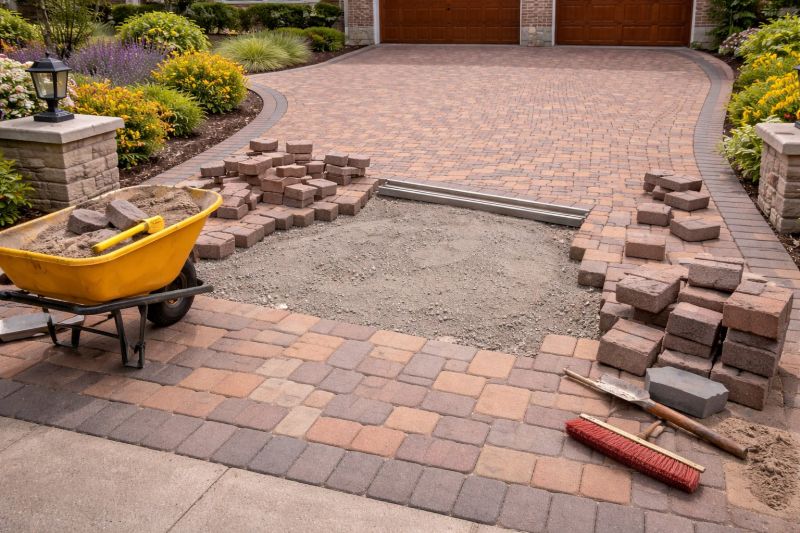 Stone Driveway Construction in Sacramento, CA