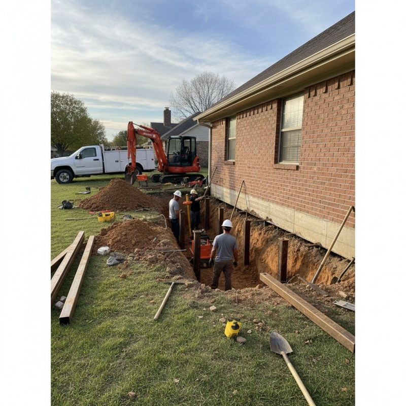 Local Garage Foundation Replacement pros at work